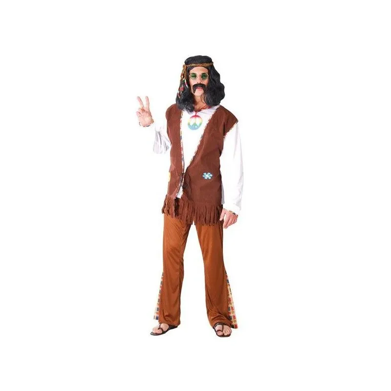 Jourdefete Costume Hippie Cool Homme - Taille Au Choix