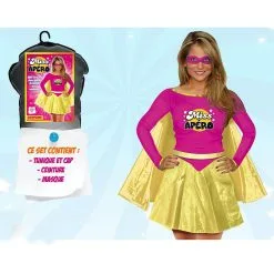 Jourdefete Costume Femme "Miss Apéro"