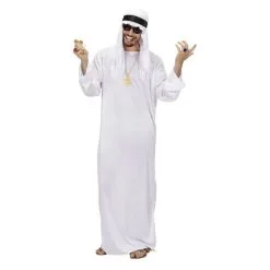 Jourdefete Déguisement Cheik Tunique Pour Homme - Taille Au Choix