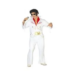 Jourdefete Déguisement Combinaison Roi Du King Elvis Homme - Taille Au Choix