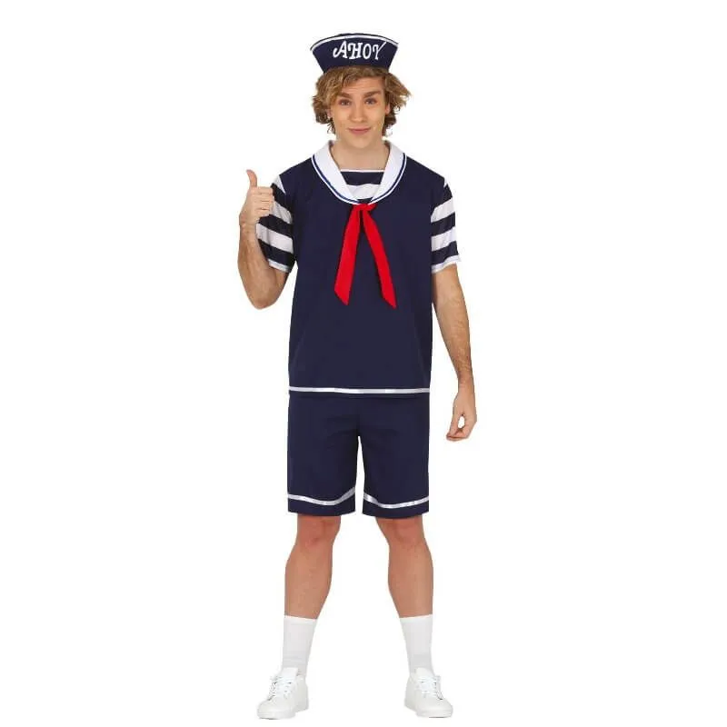 Jourdefete Déguisement De Marin 80's Pour Homme - Taille Au Choix