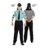 Jourdefete Déguisement Double Fun - Policier / Voleur - Taille Au Choix