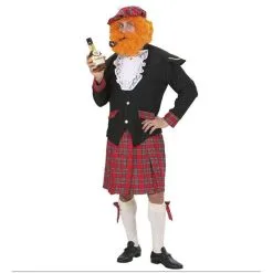 Jourdefete Déguisement Ecossais Kilt Homme