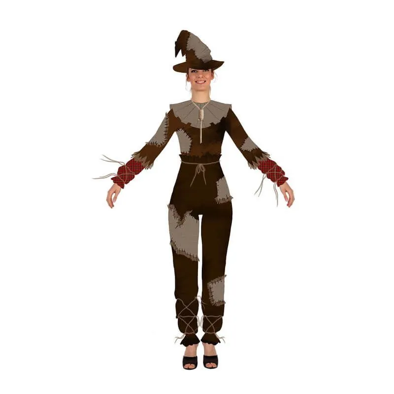 Jourdefete Déguisement Femme Epouvantail - Taille Au Choix