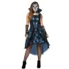 Jourdefete Déguisement Femme - Lady Vampire - Bleu - Taille Au Choix