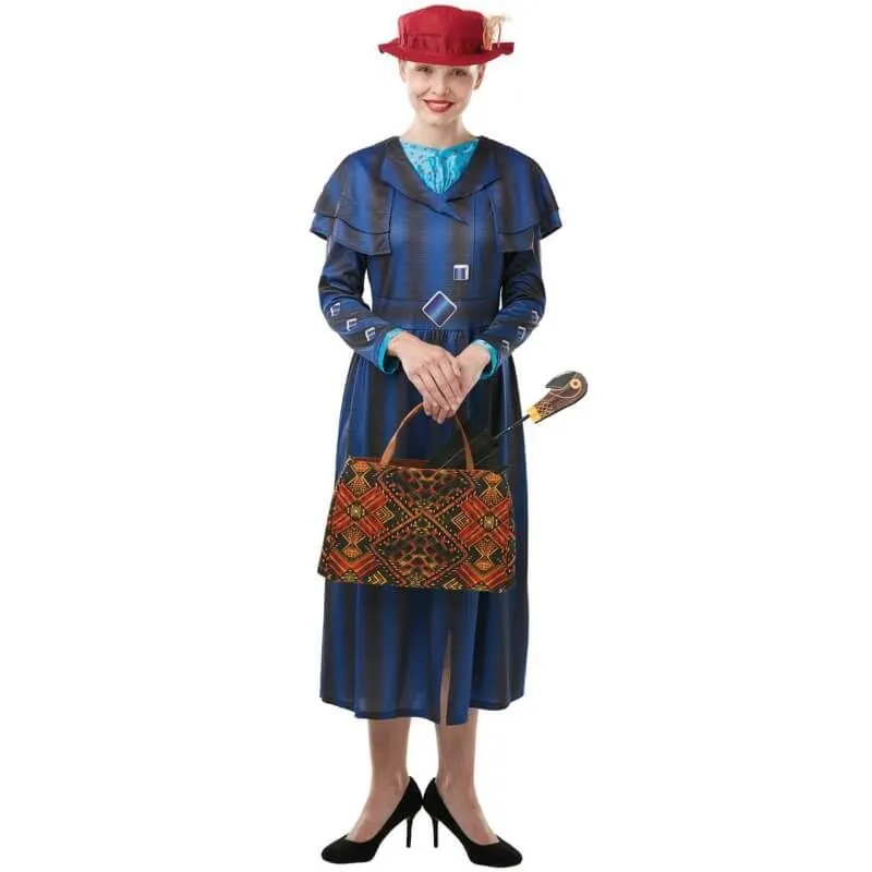 Jourdefete Déguisement Femme - Mary Poppins - Le Retour De Mary Poppins - Taille Au Choix