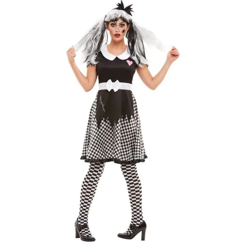 Jourdefete Déguisement Femme - Poupée Cassée - Taille Au Choix