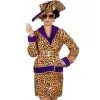 Jourdefete Déguisement Femme - Tailleur Panthère Glamour - Taille Au Choix