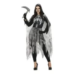 Jourdefete Déguisement Halloween Pour Femme - Faucheuse - Taille Au Choix