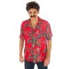 Jourdefete Déguisement Homme - Chemise Magnum Rouge - Taille Au Choix