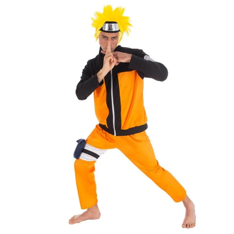 Jourdefete Déguisement Homme - Naruto Shippuden - Naruto - Taille Au Choix
