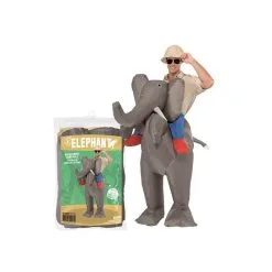 Jourdefete Déguisement Gonflable Eléphant (pour Adulte)