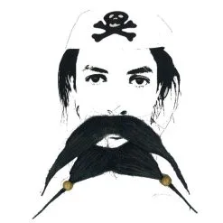 Jourdefete Moustache Et Barbichette De Pirate
