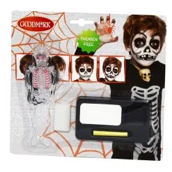 Jourdefete Kit Maquillage Squelette - Enfant