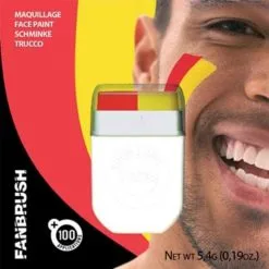 Jourdefete Fanbrush™ Rouge Et Jaune