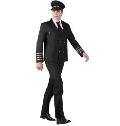 Jourdefete Déguisement De Pilote Homme - Taille Au Choix