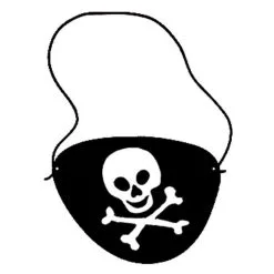 Jourdefete Lot De 6 Cache-Oeils De Pirate