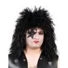 Jourdefete Perruque Rocker Révolté Brune