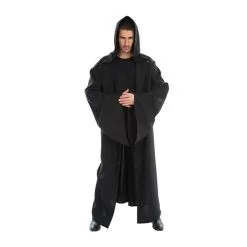 Jourdefete Cape Noire De Seigneur Des Ténèbres - 180 Cm
