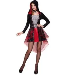 Jourdefete Déguisement Vampire Des Ténèbres Femme - Taille Au Choix