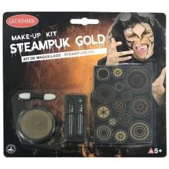 Jourdefete Kit De Maquillage - Steampunk Or