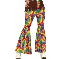 Jourdefete Pantalon Pattes D'éléphant Hippie Femme - Taille L