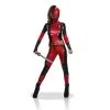 Jourdefete Déguisement Deadpool Femme - Taille Au Choix