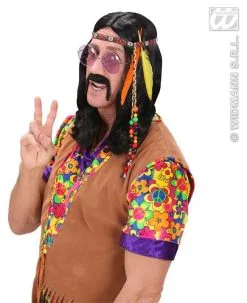 Jourdefete Lunettes Hippie Flower Power Verres Violets