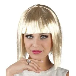 Jourdefete Perruque Gigi Glamour Blond / Argent