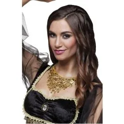 Jourdefete Collier Oriental Doré