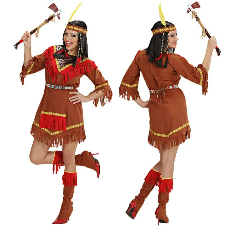 Jourdefete Costume D'Abeytu L'indienne - Taille Au Choix