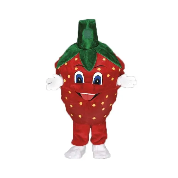 Jourdefete Mascotte Fruit Fraise