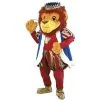 Jourdefete Mascotte Grand Roi Lion