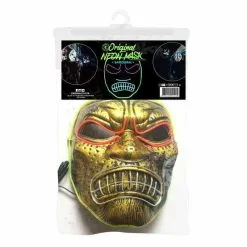 Jourdefete Masque Néon - Samouraï