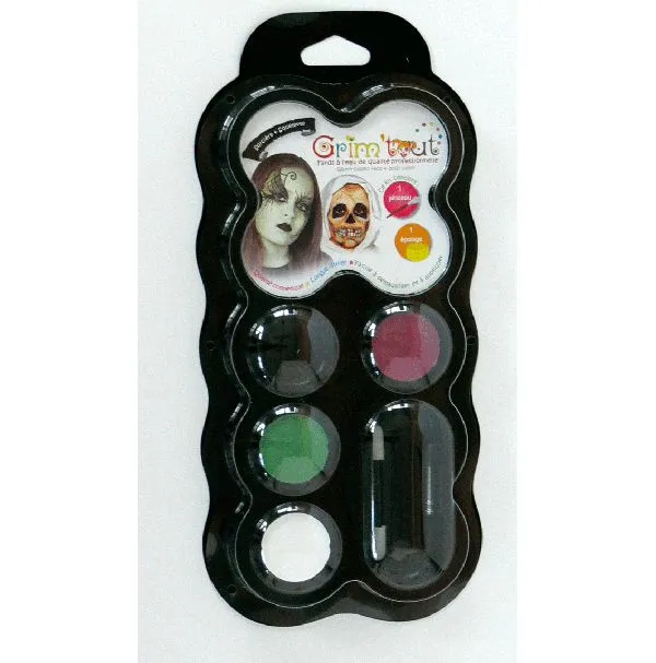 Jourdefete Palette Maquillage Sorcière Grim'Tout