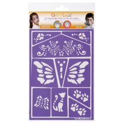 Jourdefete Pochoir Chats Et Papillons Grim'Tout