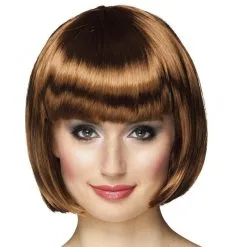 Jourdefete Perruque De Cabaret Pour Femme - Brune