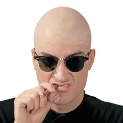 Jourdefete Perruque De Crâne Chauve