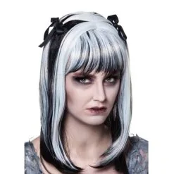 Jourdefete Perruque De Zombie Avec Nœuds