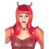 Jourdefete Perruque Diablesse Avec Cornes