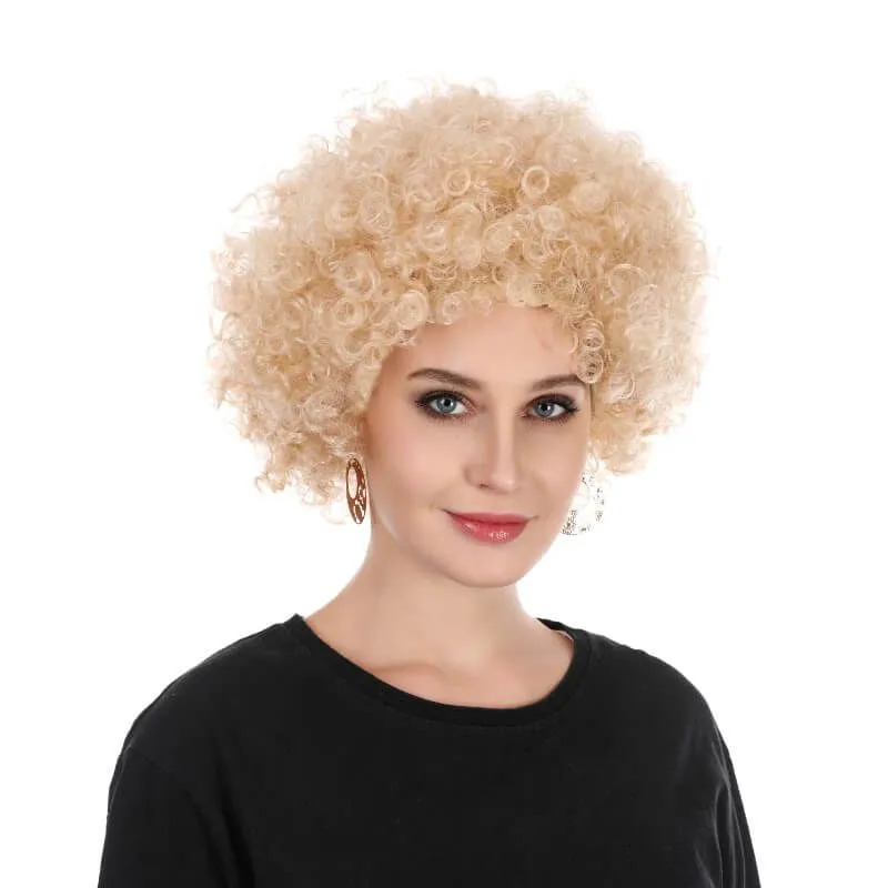 Jourdefete Perruque Disco Afro - Couleur Au Choix