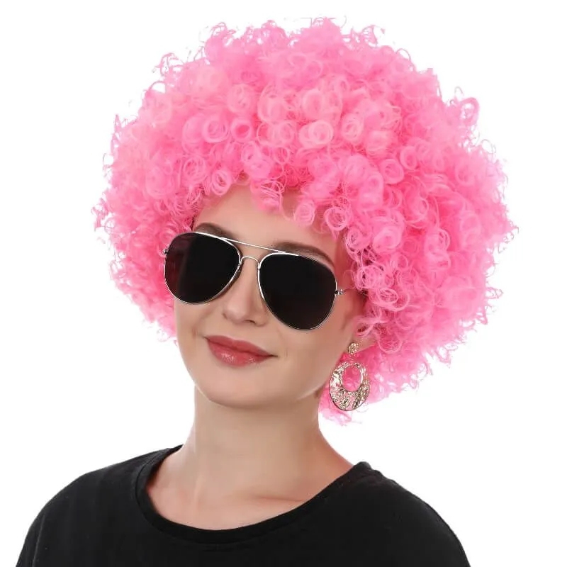 Jourdefete Perruque Disco Afro - Couleur Au Choix – Image 2