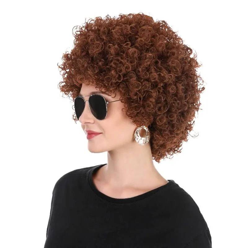 Jourdefete Perruque Disco Afro - Couleur Au Choix – Image 6