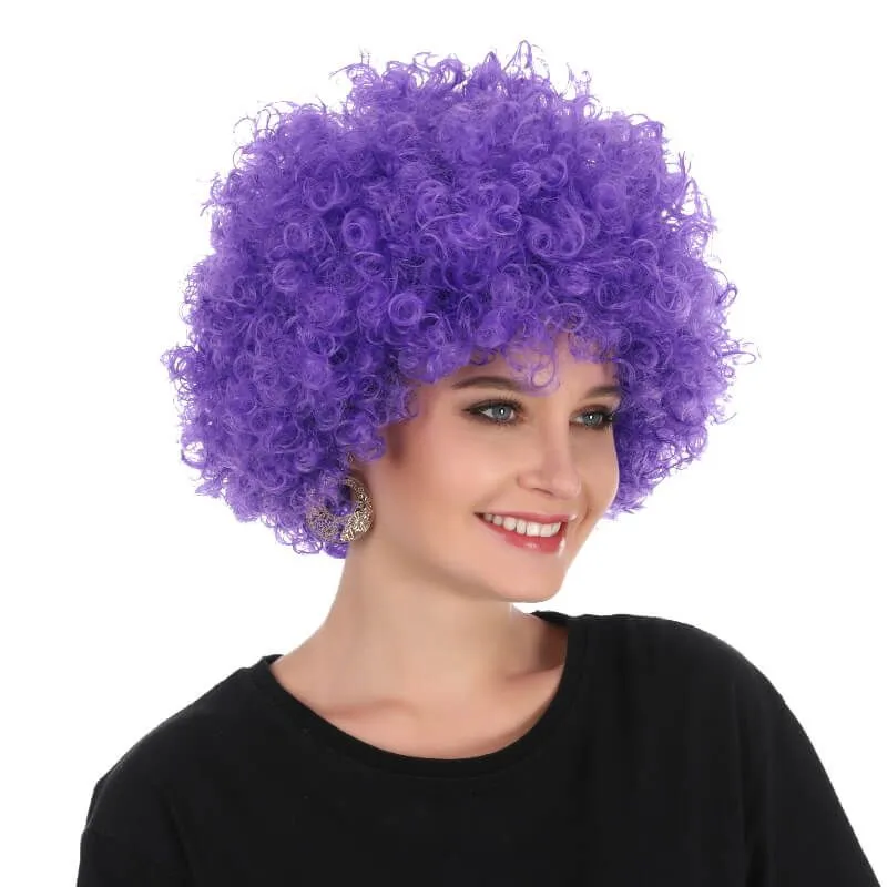 Jourdefete Perruque Disco Afro - Couleur Au Choix – Image 10