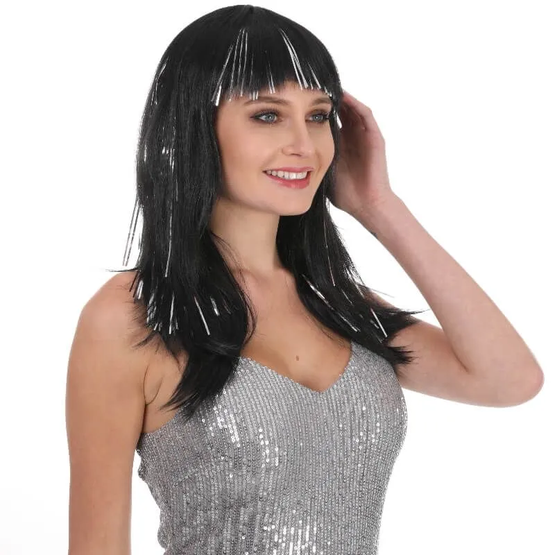 Jourdefete Perruque Pour Femme Cheveux Mi-longs Dance - Couleur Au Choix – Image 6