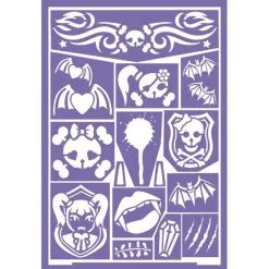 Jourdefete Pochoir Monster High Grim'Tout