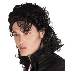 Jourdefete Perruque Pop Star Frisé