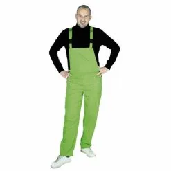 Jourdefete Salopette Vert Fluo Adulte - Taille Unique