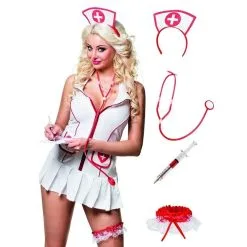 Jourdefete Set De 4 Accessoires D'Infirmière