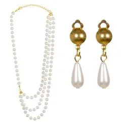 Jourdefete Set Charleston - Collier Et Boucles D'oreilles